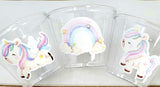 UNICORN PARTY CUPS - Unicorn Cups Unicorn Birthday Unicorn Party Unicorn Party Favors Unicorn Decorations Unicorn Baby Shower Rainbow Cups