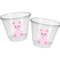 PIG PARTY CUPS - Pig Birthday Cups Pig Party Favors Farm Party Cups Pig Baby Shower Farm Birthday Pig Party Decorations Farm Party Piggy