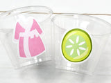 SPA PARTY CUPS - Spa Party Decorations Spa Party Supplies Spa Party Supplies Spa Birthday Party Spa Day Party Spa Day Birthday Spa Parties