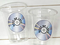 30th PARTY CUPS - Best of 1992 30th Birthday Party 30th Birthday Favors 30th Party Cups 30th Party Decorations 1992 Birthday Party Cups 90s