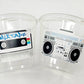 80s PARTY CUPS 80s Birthday Cups Cassette Tape Party Cups 40th Birthday Cups 80s Decorations 40th Party Decorations Hip Hop Party Cups