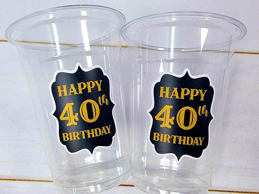 40th Birthday Party Cups 40th Birthday Party Favor Cups Best of 1982 40th Birthday Party Favors Girlie 40th Birthday Cups 1982 Birthday Cups