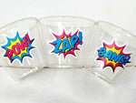 GIRL SUPERHERO PARTY Cups - Girl Superhero Cups Superhero Birthday Superhero Party Superhero Decorations Superhero Party Favors Pink Purple