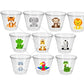 SAFARI PARTY CUPS Safari Birthday Cups Safari Birthday Safari Party Safari Decorations Safari Baby Shower Safari Favors