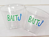 FISHING PARTY CUPS - Gone Fishing Party Fishing Party Favors Fishing Bobber Decorations Fishing Birthday Fishing Party Bait Bobber Fish Cups