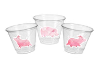 PIG PARTY CUPS - Pig Birthday Cups Pig Party Favors Farm Party Cups Pig Baby Shower Farm Birthday Pig Party Decorations Farm Party Piggy