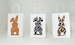 EASTER PARTY BAGS - Rabbit Party Pags Easter Favor Bags Bunny Rabbit Bags Easter Bunny Bags Easter Bags Easter Bunny Goody Bags Easter Party