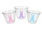 RABBIT PARTY CUPS - Easter Party Cups Rabbit Party Favors Rabbit Cups Easter Party Cups Easter Bunny Cups Easter Party Favor Cups Easter Cup