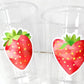 STRAWBERRY PARTY CUPS - Strawberry Birthday Cups Strawberry Cups First Birthday Strawberry Party Decorations Strawberry Baby Shower