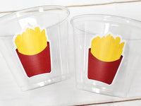 FRENCH FRIES PARTY Cups - French Fries Cups French Fries Decorations French Fries Birthday French Fries Party French Fries Party Favors Fry