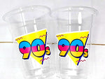 I Love the 90'S PARTY CUPS - 90's Birthday Cups 90's Party Cups 90's Decorations 90's Birthday Party 90's Birthday Party Decorations 90s 80s