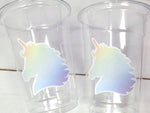 Unicorn Party Cups, Unicorn Birthday, Unicorn Party, Unicorn Treat Cups, Unicorn Party Cups, Unicorn Decorations, Unicorn Cups