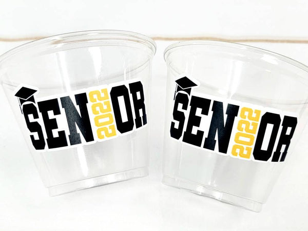 Class of 2022 Party Cups, 2022 Graduation Party Cups, Class of 2022 Decorations, Graduation Decorations, 2022 Graduation Party Cups