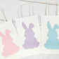 EASTER PARTY BAGS - Rabbit Party Pags Easter Favor Bags Bunny Rabbit Bags Easter Bunny Bags Easter Bags Easter Bunny Goody Bags Easter Party