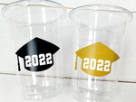Class of 2022 Party Cups, 2022 Graduation Party Cups, Class of 2022 Decorations, Graduation Decorations, 2022 Graduation Party Cups