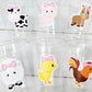 GIRL FARM PARTY Cups - Girl Farm Cups Farm Animal Cups Farm First Birthday Farm Baby Shower Barnyard Party Farm Birthday Decorations Farm