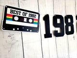 BEST OF 1982 - 40th Birthday Banner 1982 Banner 1982 Party Decorations 40th Party Decorations 40th Party Banner 40 Birthday Party Banner 80s