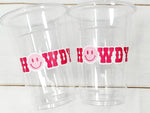 COWGIRL PARTY CUPS - Cowgirl Cups Cowgirl Party Decorations Cowgirl Bachelorette Party Cowgirl Hat Birthday Rodeo Party Cups Let's Go Girls