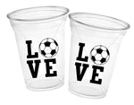 SOCCER PARTY CUPS - Soccer Party Cups Soccer Birthday Soccer Party Soccer Decorations Soccer Party Supplies Soccer Birthday Party Soccer