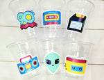 I Love the 90'S PARTY CUPS - 90's Birthday Cups 90's Party Cups 90's Decorations 90's Birthday Party 90's Birthday Party Decorations 90s 80s