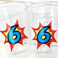 SUPERHERO PARTY CUPS - Superhero Cups Superhero Birthday Superhero Party Superhero Decorations Superhero Party Favors Superhero