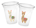 Llama Party Cups - Llama Cups Llama Birthday Llama Party Llama Baby Shower Llame Party Decorations Llama Party Supplies Llama Party Favors