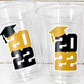 Class of 2022 Party Cups, 2022 Graduation Party Cups, Class of 2022 Decorations, Graduation Decorations, 2022 Graduation Party Cups