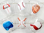 BASEBALL PARTY CUPS - Baseball Cups Baseball Party Cups Baseball Birthday Cups Baseball Cups Sports Party Cups Favors Baseball Baby Shower