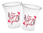 COWGIRL PARTY CUPS - Cowgirl Cups Cowgirl Party Decorations Cowgirl Bachelorette Party Cowgirl Hat Birthday Rodeo Party Cups Let's Go Girls