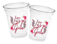 COWGIRL PARTY CUPS - Cowgirl Cups Cowgirl Party Decorations Cowgirl Bachelorette Party Cowgirl Hat Birthday Rodeo Party Cups Let's Go Girls