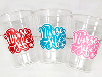 Nursing Party Cups, Doctor Party Cups Nurse Party Cups Nursing Party Rn Party Decorations Medical School Party Nurse Graduation Party Meds