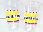 KINDERGARTEN GRADUATION CUPS - Kindergarten Graduation Cups 2022 Graduation Cups Graduation Party Graduation 2022 Party Favors Kinder Party