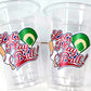 BASEBALL PARTY CUPS - Baseball Cups Baseball Party Cups Baseball Birthday Cups Baseball Cups Sports Party Cups Favors Baseball Baby Shower
