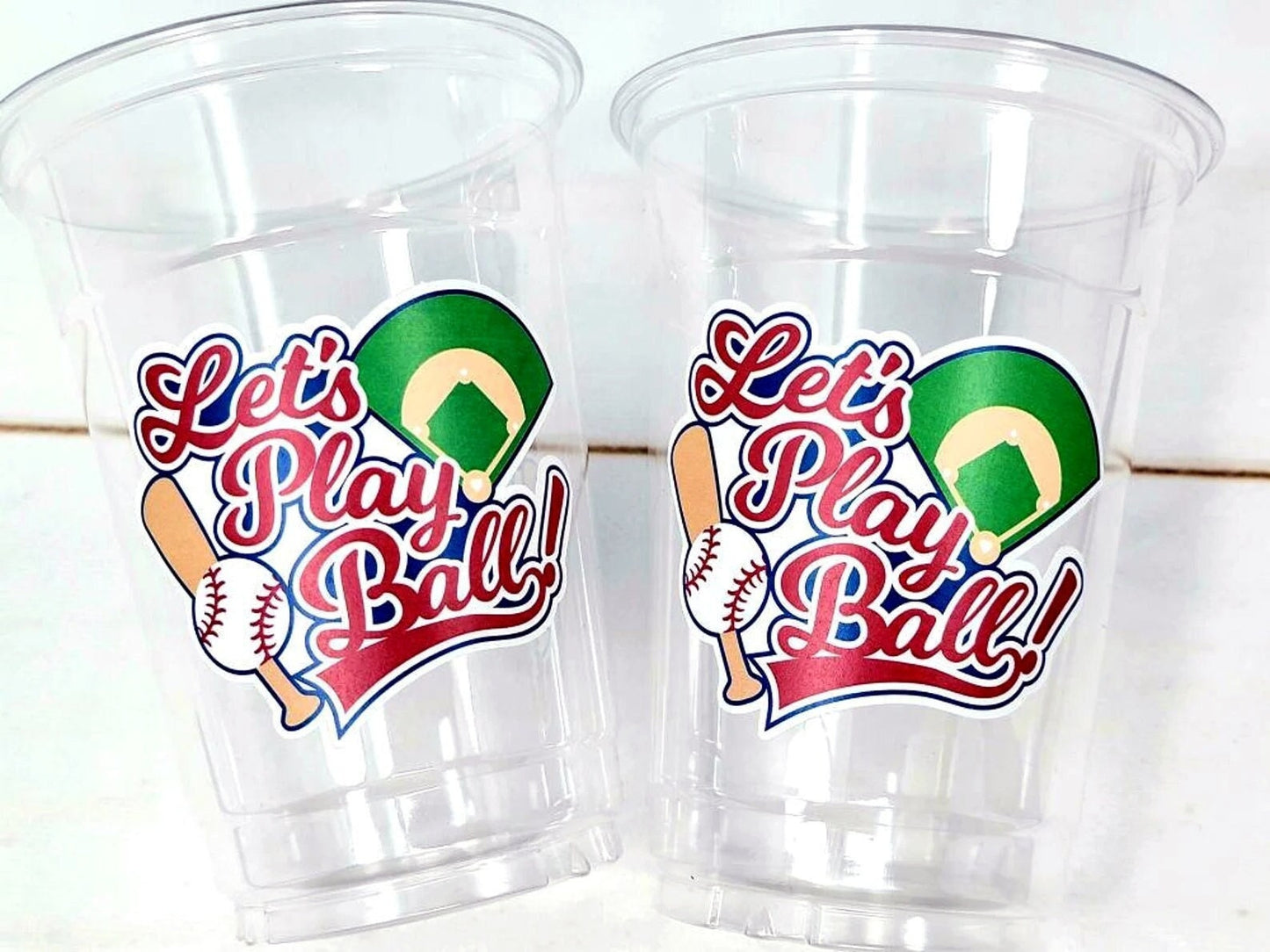 BASEBALL PARTY CUPS - Baseball Cups Baseball Party Cups Baseball Birthday Cups Baseball Cups Sports Party Cups Favors Baseball Baby Shower