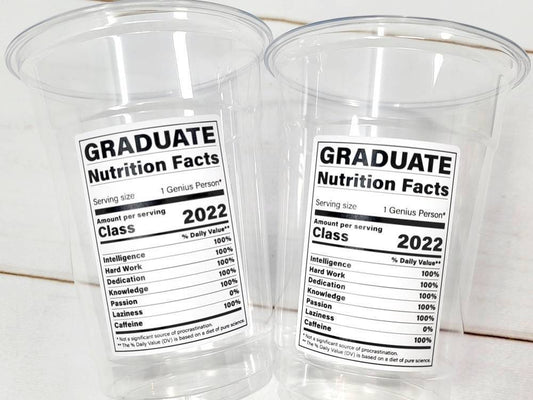 Class of 2022 Party Cups, 2022 Graduation Party Cups, Class of 2022 Decorations, Graduation Decorations, 2022 Graduation Party Cups