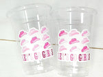 COWGIRL PARTY CUPS - Cowgirl Cups Cowgirl Party Decorations Cowgirl Bachelorette Party Cowgirl Hat Birthday Rodeo Party Cups Let's Go Girls