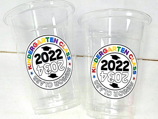 KINDERGARTEN GRADUATION CUPS - Kindergarten Graduation Cups 2022 Graduation Cups Graduation Party Graduation 2022 Party Favors Kinder Party