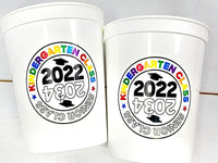 KINDERGARTEN GRADUATION CUPS - Kindergarten Graduation Cups 2022 Graduation Cups Graduation Party Graduation 2022 Party Favors Kinder Party