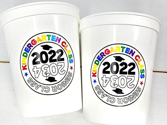 KINDERGARTEN GRADUATION CUPS - Kindergarten Graduation Cups 2022 Graduation Cups Graduation Party Graduation 2022 Party Favors Kinder Party