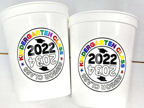 KINDERGARTEN GRADUATION CUPS - Kindergarten Graduation Cups 2022 Graduation Cups Graduation Party Graduation 2022 Party Favors Kinder Party