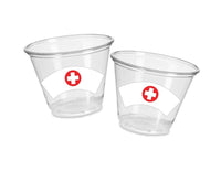 NURSING PARTY CUPS - Nurse Hat Party Cups Nurse Party Cups Nursing Party Rn Party Decorations Medical School Party Nurse Graduation Party