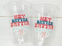 BASEBALL PARTY CUPS - Baseball Cups Baseball Party Cups Baseball Birthday Cups Baseball Cups Sports Party Cups Favors Baseball Baby Shower