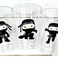 NINJA PARTY CUPS - Ninja Cups Ninja Birthday Party Ninja Party Decorations Ninja Party Supplies Ninja Treat Cups Ninja Party Favors Karate