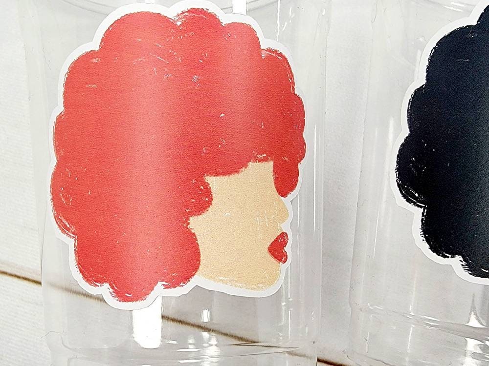 70'S PARTY CUPS - Afro 70's Birthday Cups 70's Party Cups 70's Decorations 70's Birthday Party 70's Birthday Party Decorations 70s Party