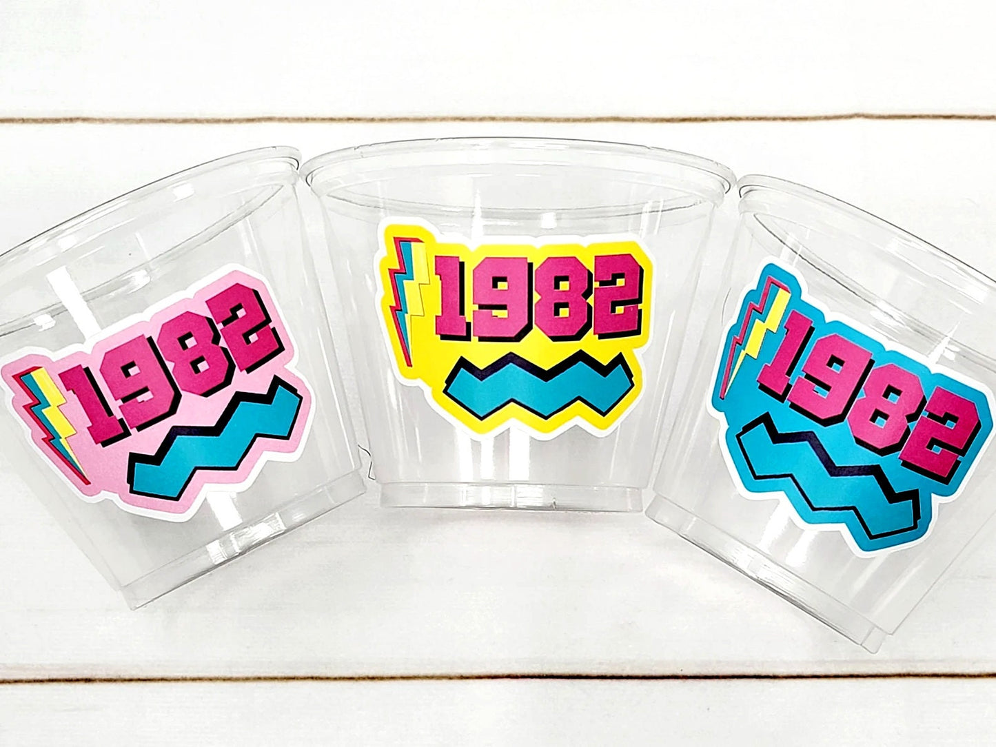 40th PARTY CUPS - Best of 1982 Disposable 40th Birthday Party cups 40th Birthday Party Birthday Vintage 40th Birthday 40th Birthday Party