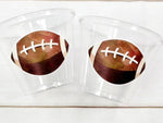 FOOTBALL PARTY CUPS - Football Cups Football Party Cups Football Birthday Cups Football Party Cups Sports Party Cups Football Party Favors