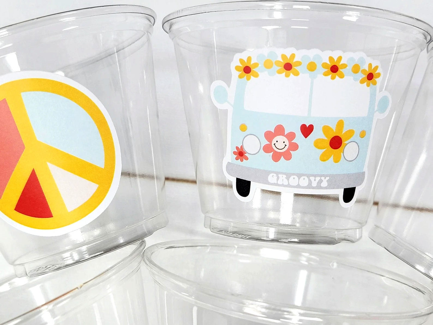 70'S PARTY CUPS - 70s Party Cups 70's Birthday Cups 70's Party Cups 70's Decorations 70's Birthday Party 70's Hippie Party 70s Birthday Cups