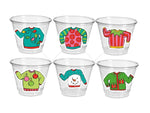 CHRISTMAS PARTY CUPS - Ugly Sweater Christmas Cups Christmas Decorations Christmas Party Supplies Christmas Party Favors Christmas Gifts