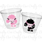 POODLE PARTY Cups - Dog Party Cups Paris Party Cups Puppy Party Cups Dog Birthday Party Puppy Birthday Party Decorations Dog Party Favors