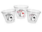 PLAYING CARDS PARTY Cups -Casino Cups Casino Birthday Magician Party Cups Casino Birthday Gambling Party Decoration Poker Game Deck of Cards